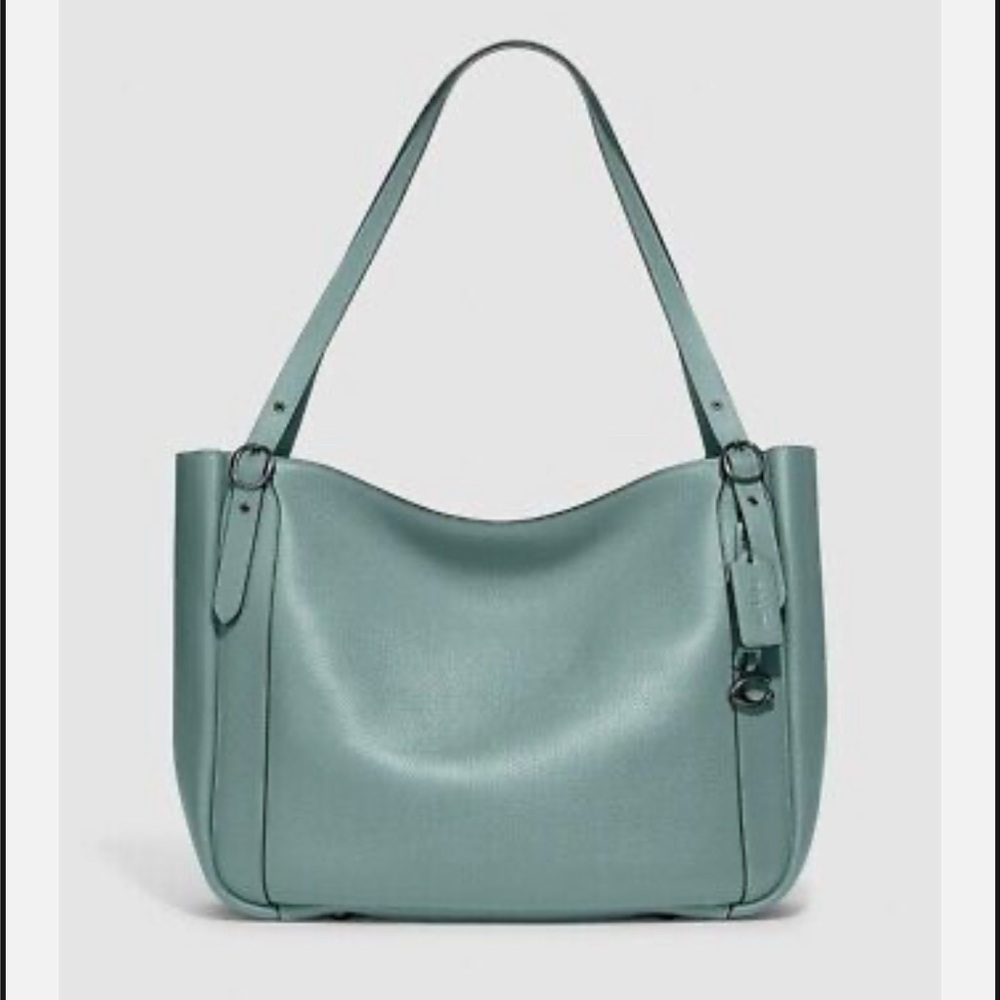 Brand new Coach Alana leather bag - light blue